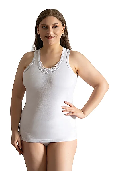 0012 Seher Kadın Geniş Askılı Hazıryaka 6'lı Paket