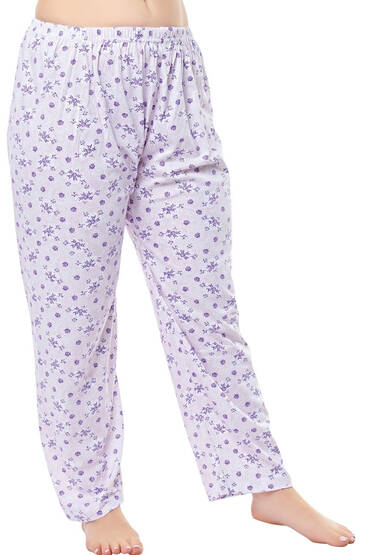 0020 Seher Kadın Emprime Pijama Düz 10'lu Paket