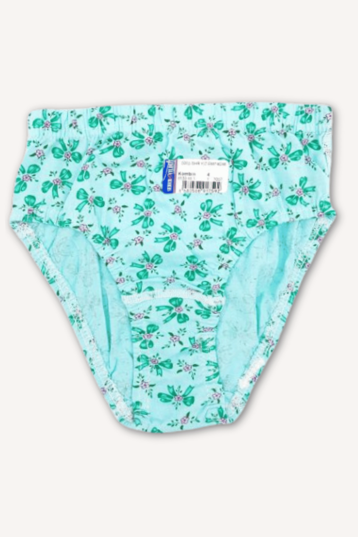 0052 Seher Kız Empirme Renkli Slip 12'li Paket - 4