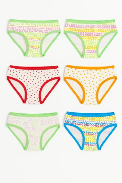 0053 Seher Kız Empirme Biyeli Bikini 12'li Paket