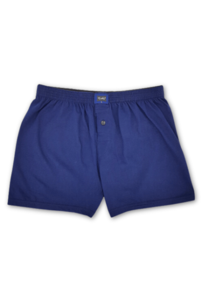 0117 Tutku Erkek Penye Düz Boxer 5’li Paket Karışık Renk - 4