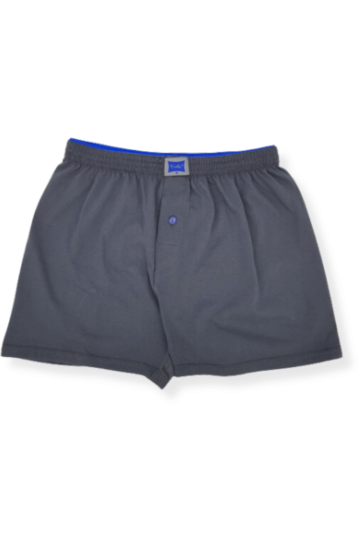 0117 Tutku Erkek Penye Düz Boxer 5’li Paket Karışık Renk - 5
