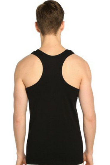 0118 Tutku Erkek Ribana Spor Atlet 6'lı Paket Siyah - 7