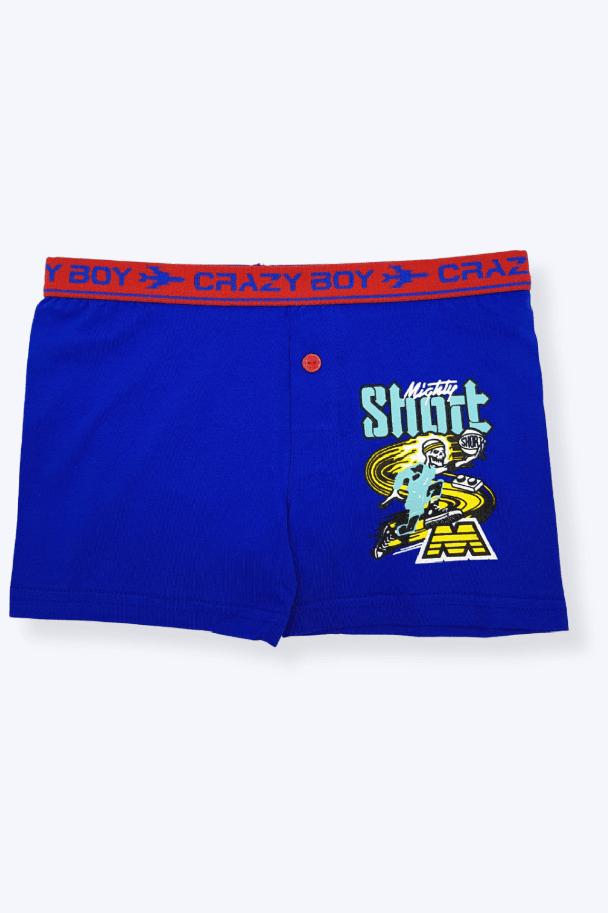 0253 Tutku Çocuk Elastan Baskılı Boxer 12'li Paket - 5