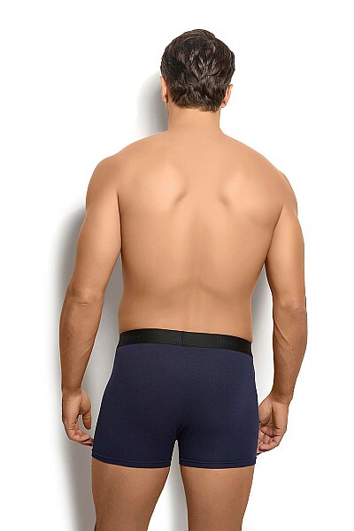 0321 Jiber Erkek Modal Pamuk Boxer 6lı Lacivert (1)