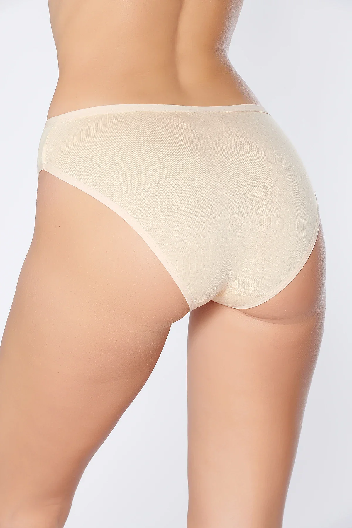 2711 Elit Kadın Bambu Düz Bikini 12li - 3
