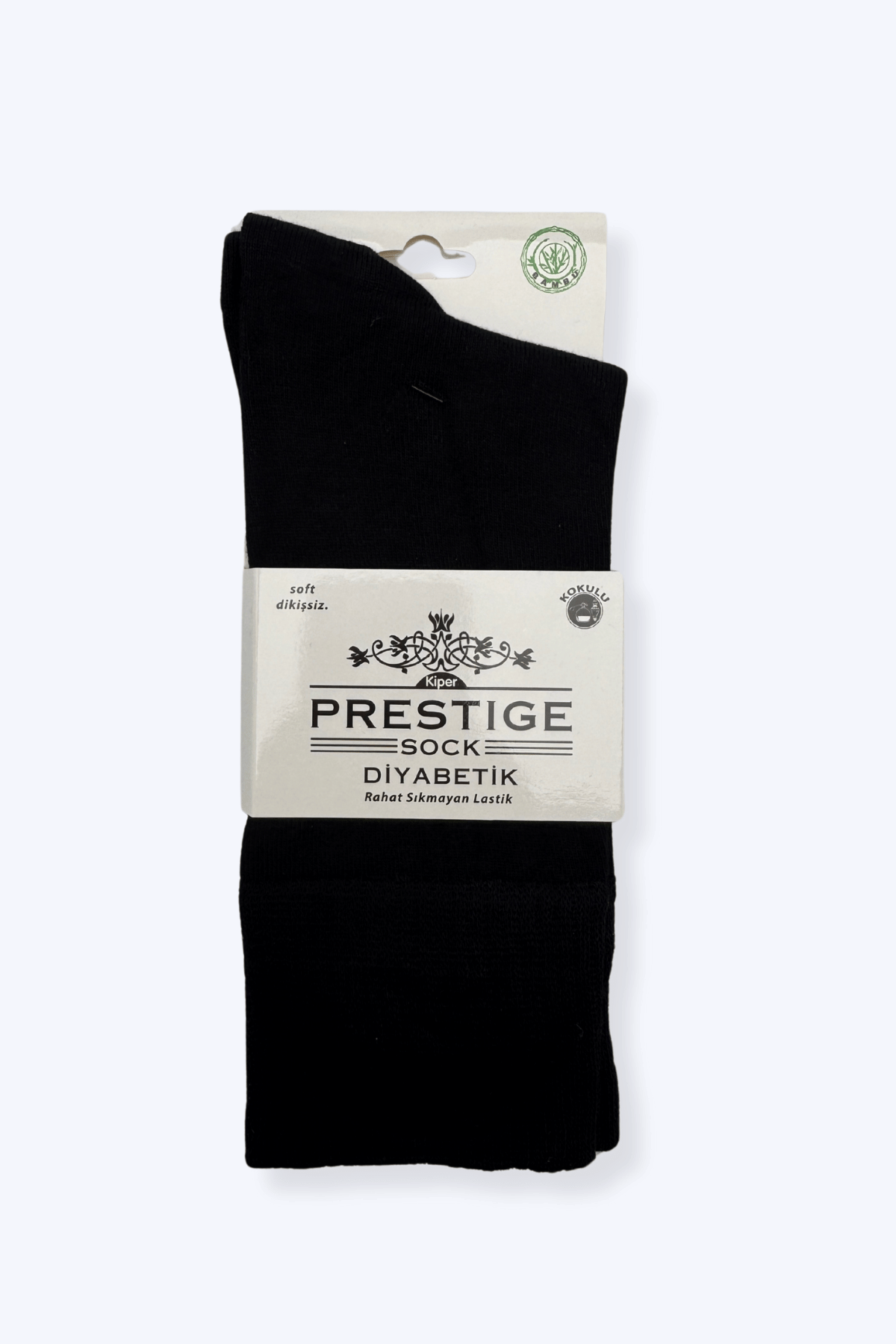 40-44 Prestıge Bambu Diyabetik Çorap 12'li Paket - 4