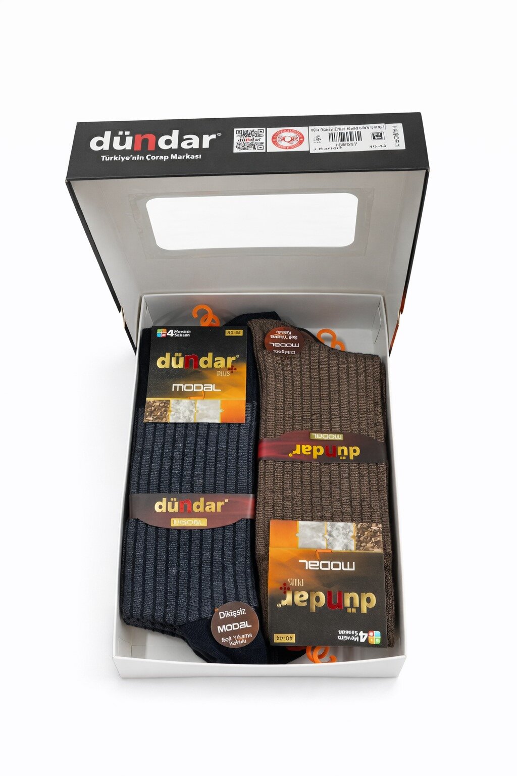4124 Dündar Erkek Modal Likra Çorap 12li M51 - 2