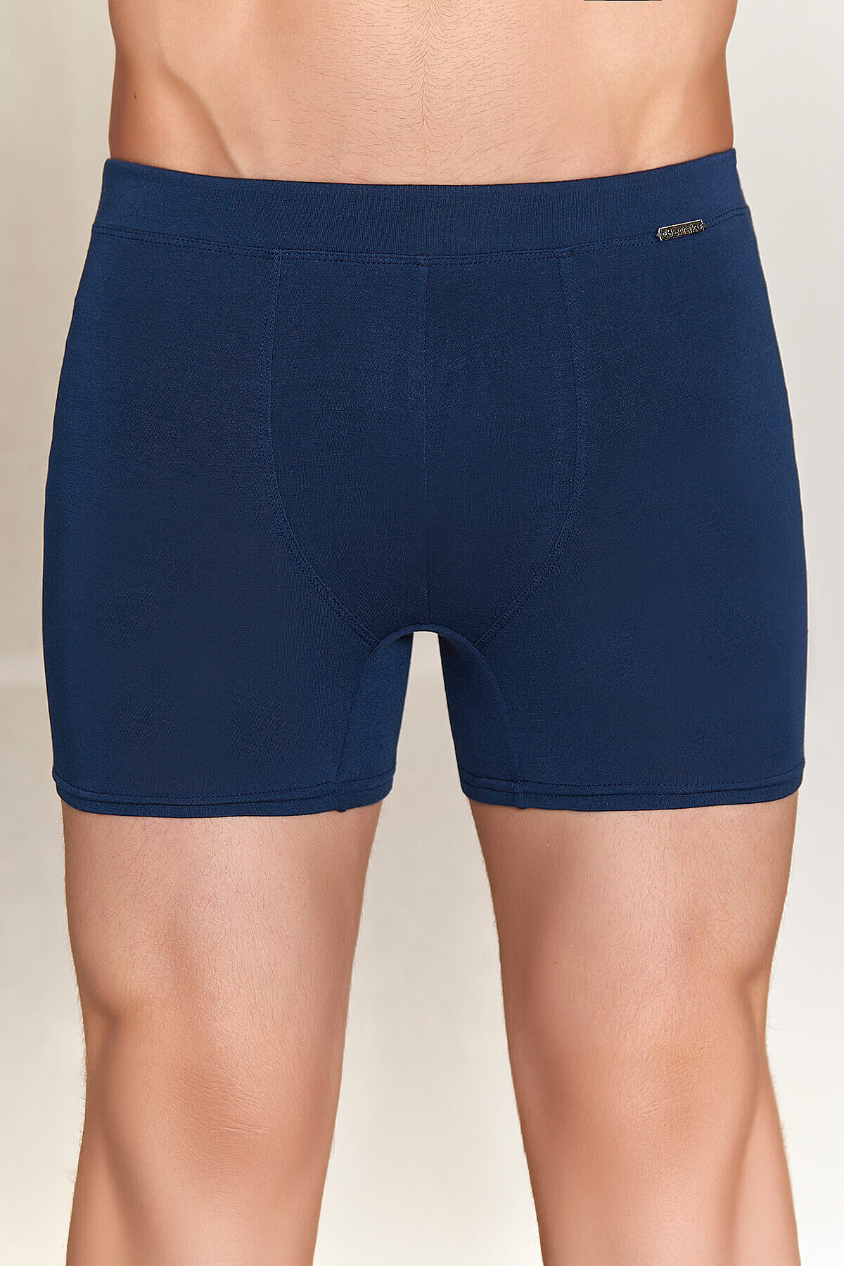 4434 Berrak Erkek Micro Modal Boxer 10'lu Lacivert - 1