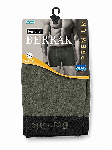 4476 Berrak Erkek Modal Boxer 10'lu Paket Füme