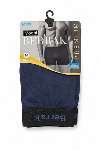 4476 Berrak Erkek Modal Boxer 10'lu Paket Lacivert