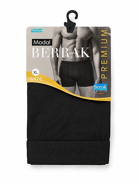 4476 Berrak Erkek Modal Boxer 10'lu Paket Siyah