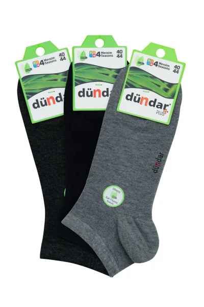 4605 Dündar Erkek Bambu Patik 12'li Karışık