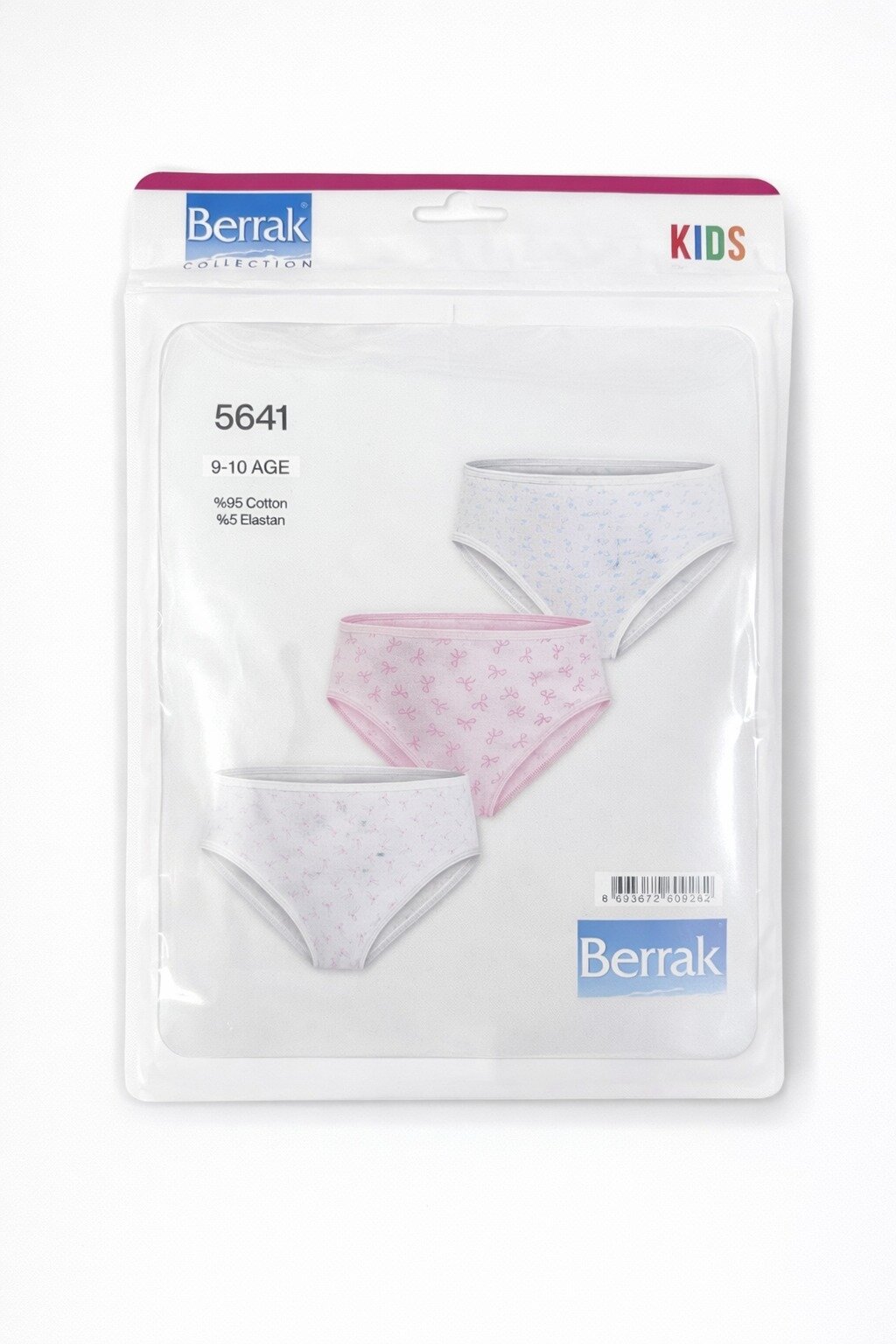 5641 Berrak Kız Çocuk Külot 3lü - 2