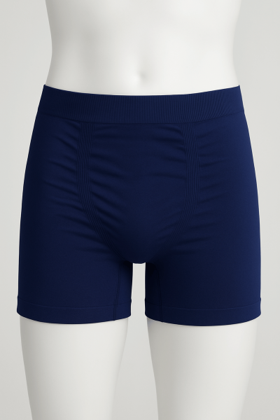 600 Layza Form Erkek Dikişsiz Boxer Lacivert (1)