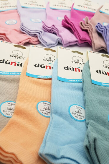 6500 Dündar Comfort Penye Patik 12'li Açık Asorti - 3
