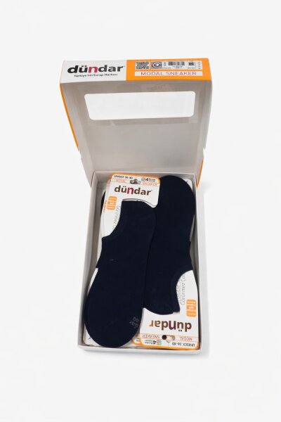 6876 Dündar Modal Sneaker 12li Siyah (1)