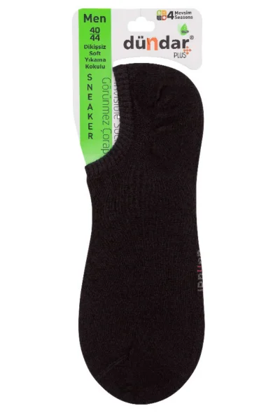 6883 Dündar Erkek Bambu Sneaker 12'li Siyah 