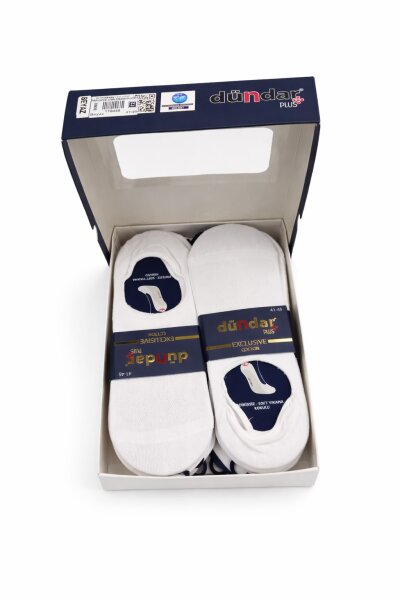 6906 Dündar Erkek Exculusive Cotton Babet 12li Beyaz (1)