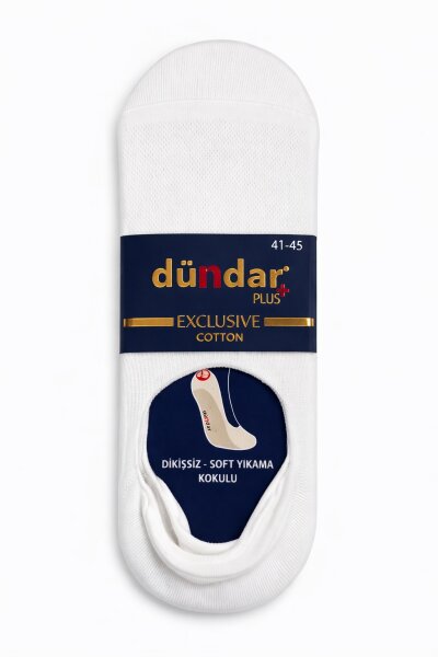 6906 Dündar Erkek Exculusive Cotton Babet 12li Beyaz