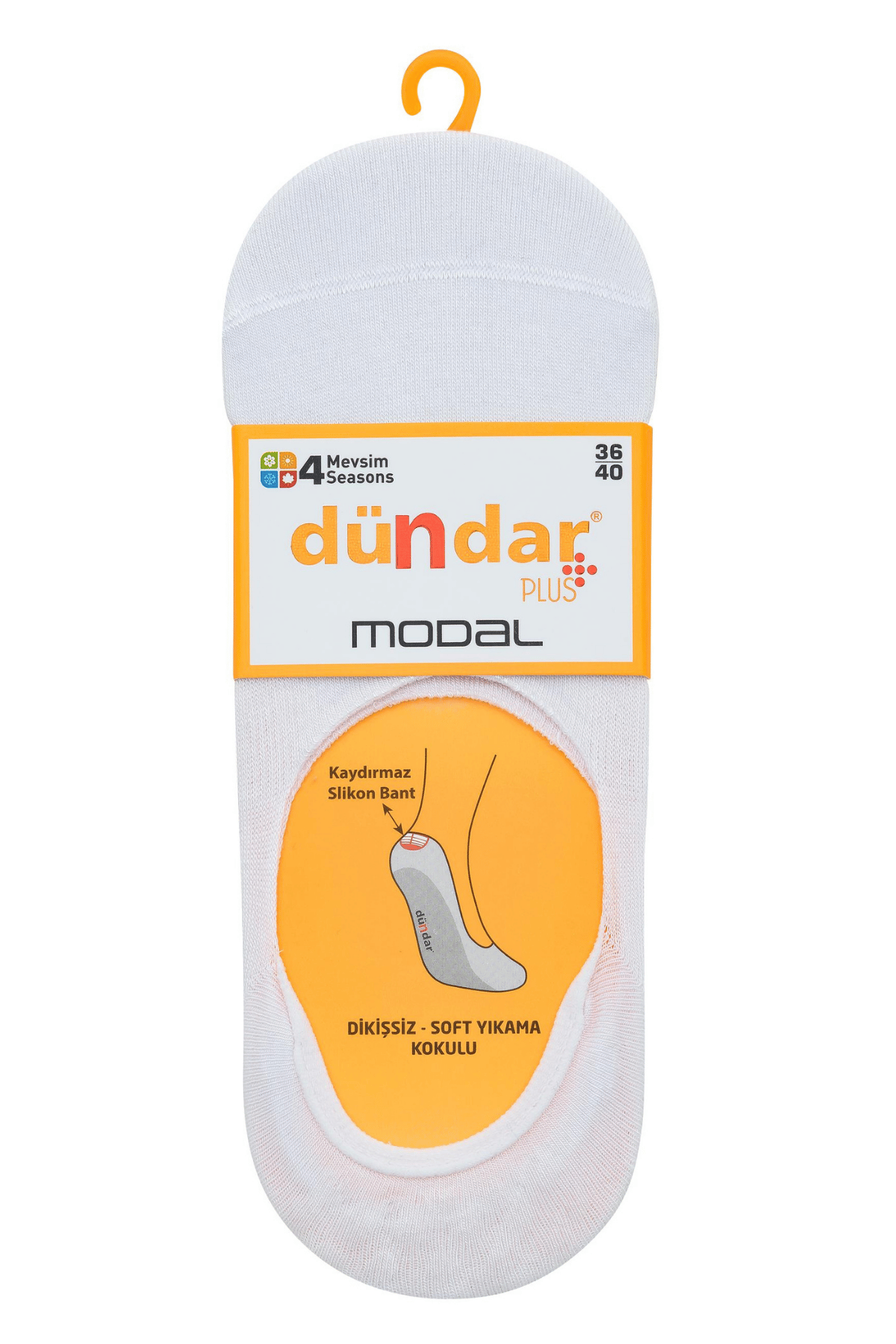 6913 Dündar Modal Babet 12li Beyaz - 1