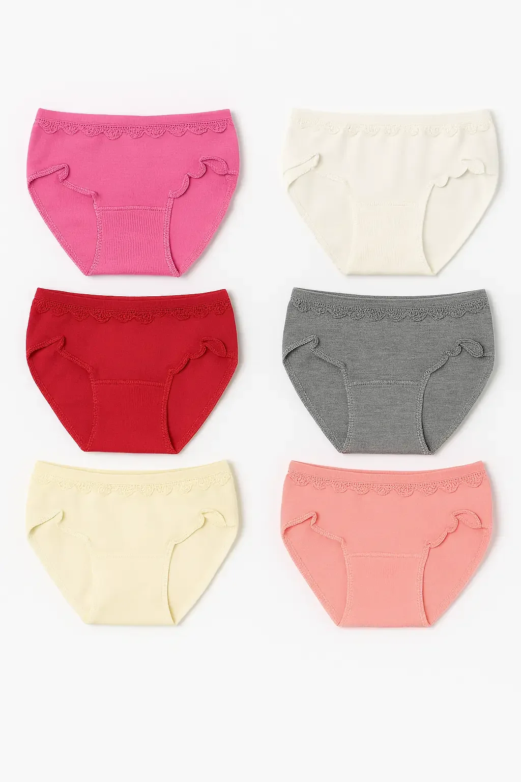834 Tutku Kız İncebel Pınar Bikini 12'li Paket Asorti - 2