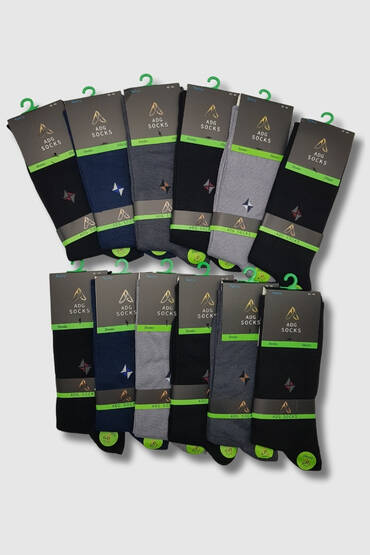 YGZ Erkek Bambu Çorap 12'li Paket - 3