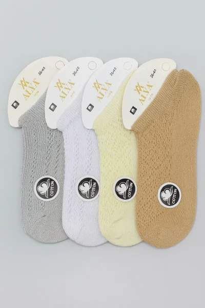 Alya Kadın Dantelli Sneaker 12'li Karışık