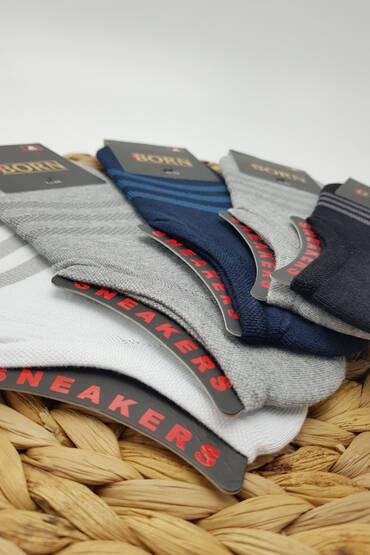 Born Erkek Penye Sneakers 12'li Paket - 5