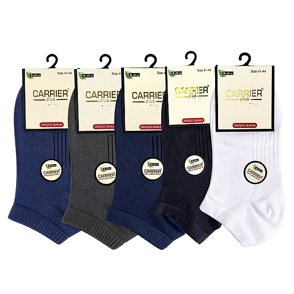 Carrier Erkek Kısa Patik 12li Karışık