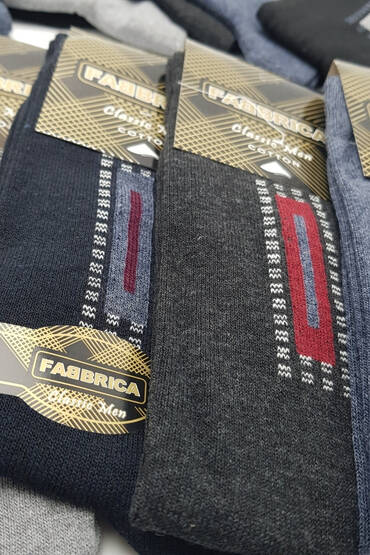 Fabbrica Erkek Çorap 12'li Asorti (1)