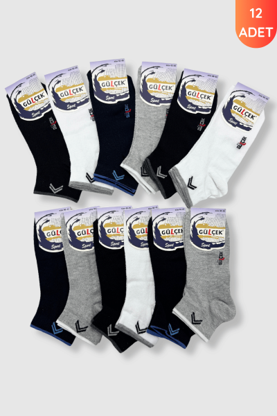 Gülçek Erkek Spor Patik 12'li Paket 2 