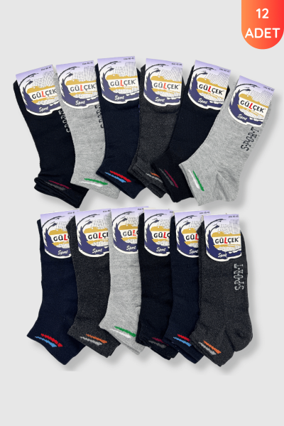 Gülçek Erkek Spor Patik 12'li Paket 3 