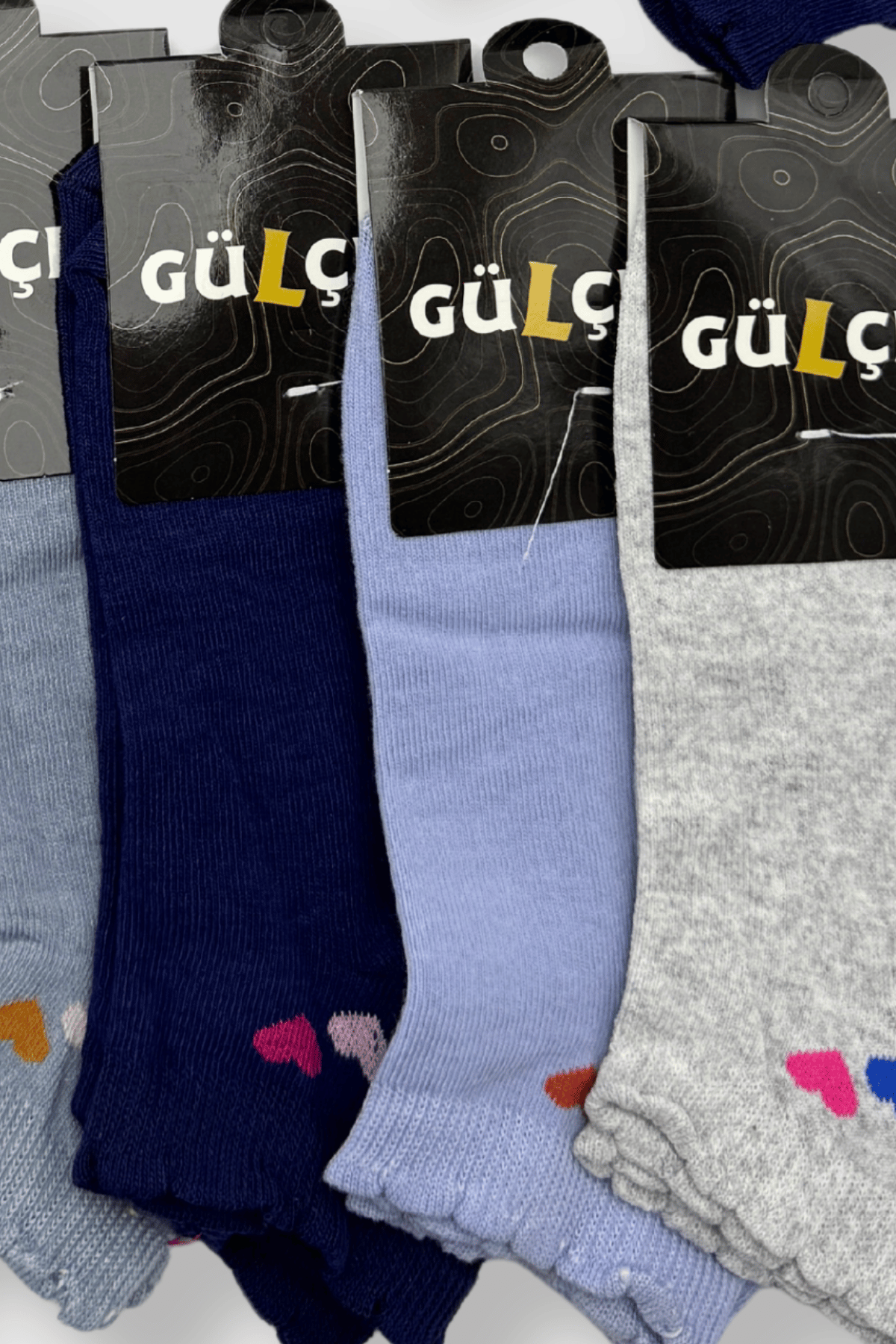 Gülçek Kadın Desenli Patik 12'li Paket 10 - 2