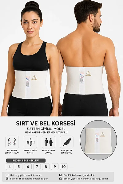 İnan Angora Geçmeli Korse 