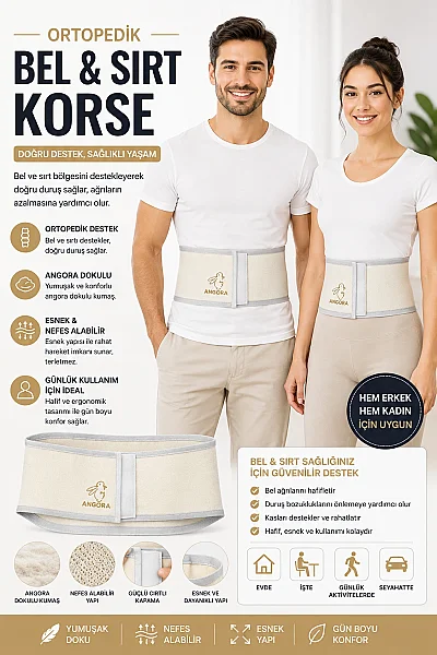 İnan Angora Ortopedik Korse 