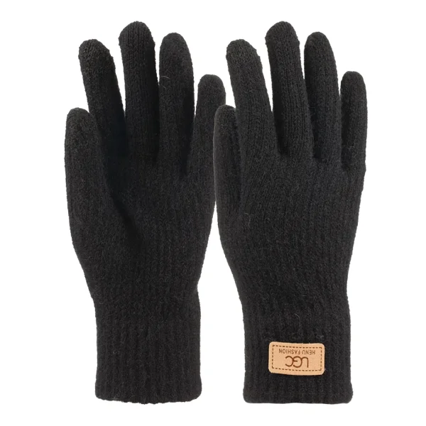 K25975-03 Kadın Dokunmatikli Örme Eldiven 6'lı (1)