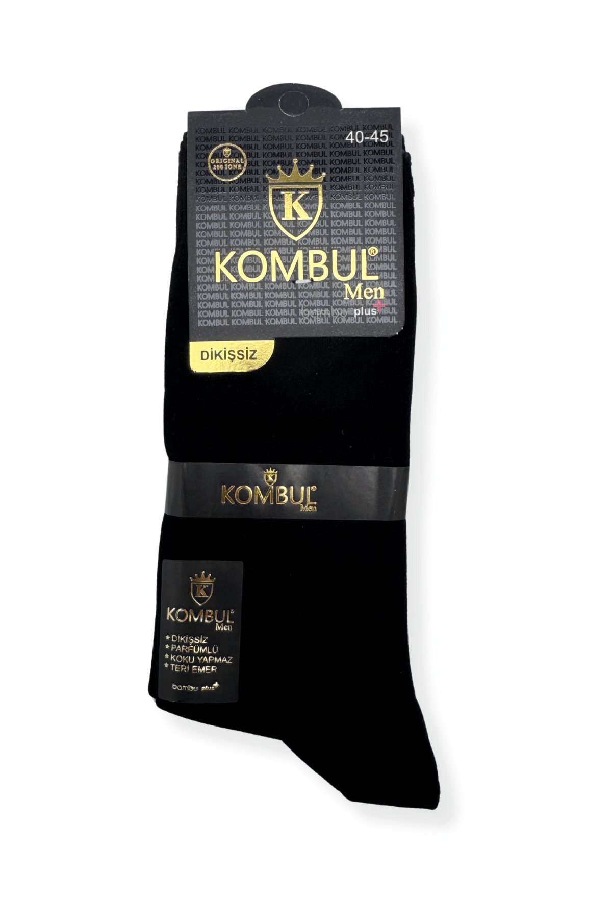 Kombul Erkek Bambu Çorap 12'li Paket - 2