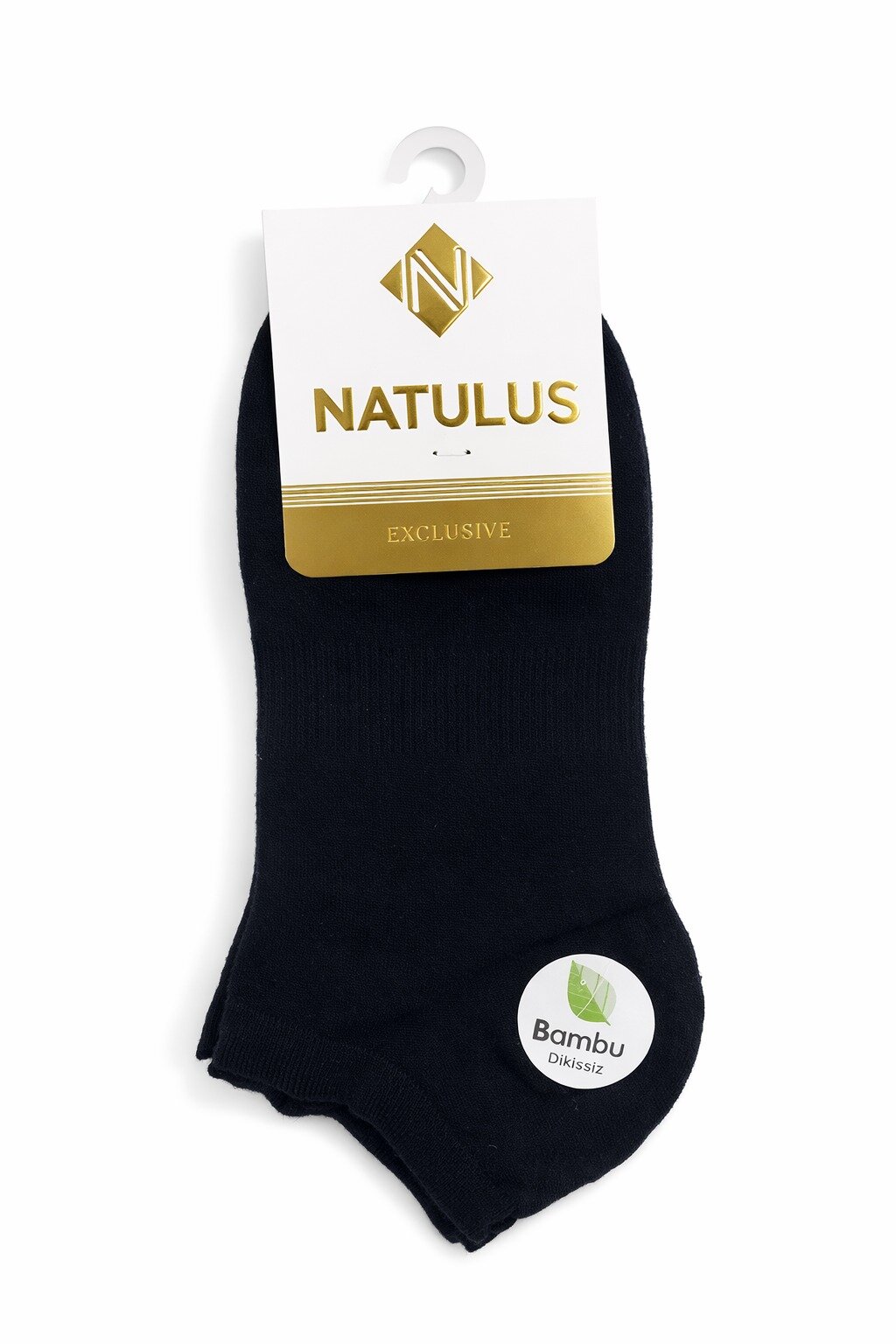 Natulus Kadın Patik 12li Siyah - 1