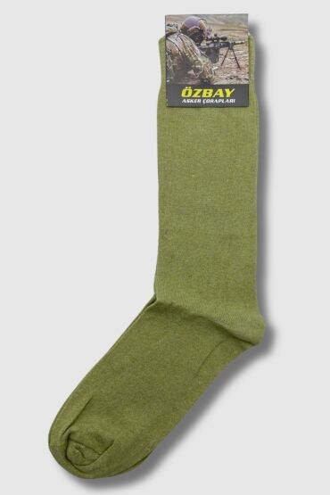 Özbay Erkek Asker Çorabı 12'li Paket (1)