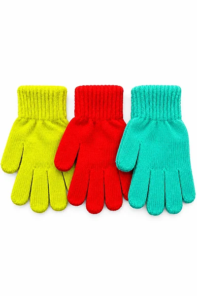 Termosoft Kız Çocuk Snowdrop Eldiven 12'li