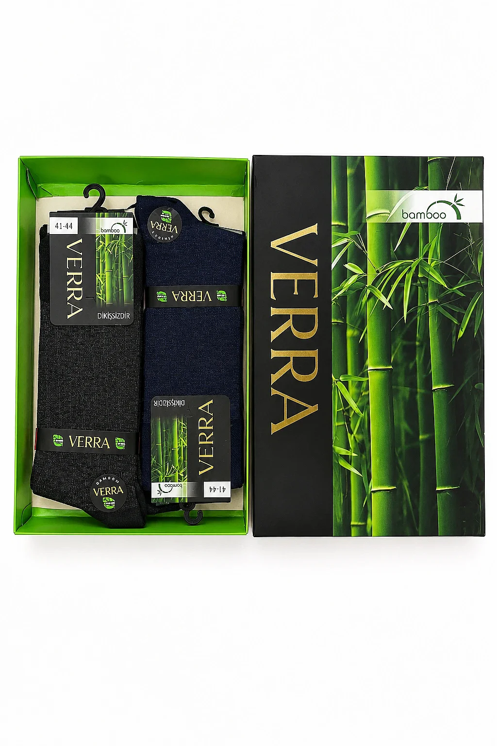 Verra Erkek Bambu Jakarlı Çorap 12li - 2